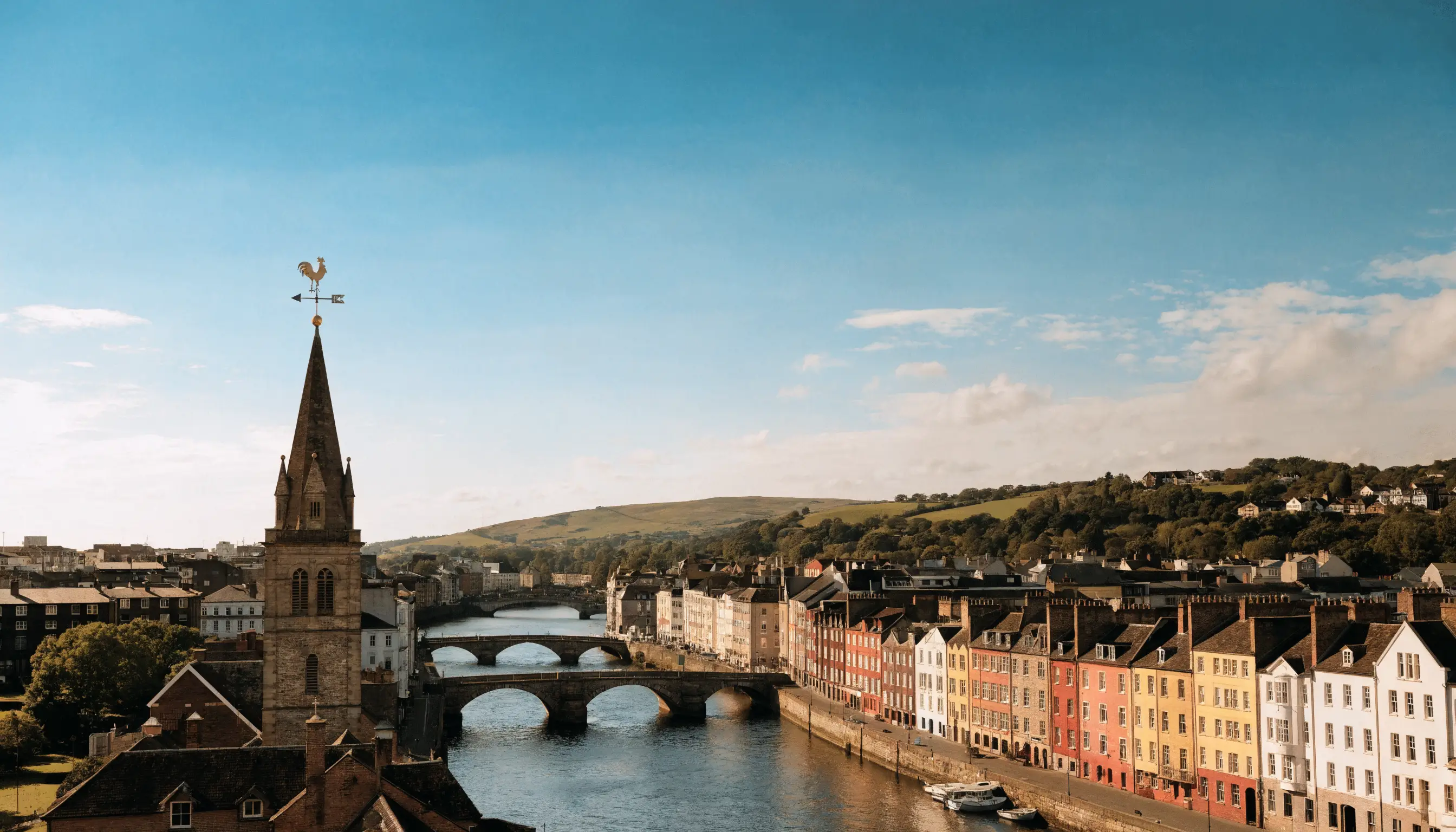 Cork city by the River Lee — live sport and entertainment with IPTV Ireland